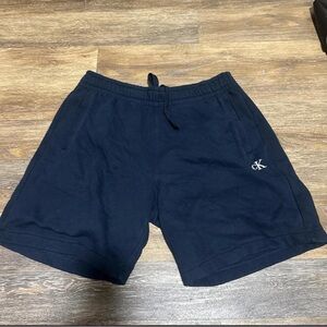 Calvin klein navy blue shorts size L